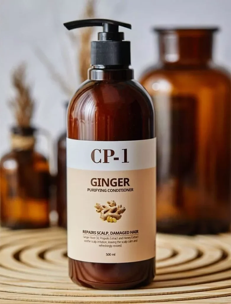 CP-1 Esthetic House Ginger Purifying Conditioner – Valomasis Kondicionierius Su Imbieru Gyvybingumą Praradusiems Plaukams