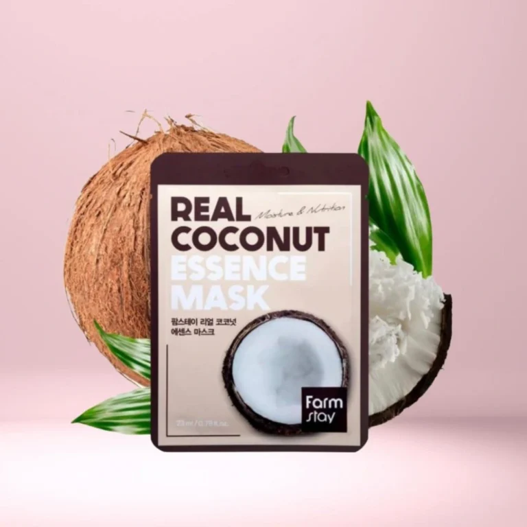 Lakštinė Veido Kaukė FarmStay Real Coconut Essence Mask