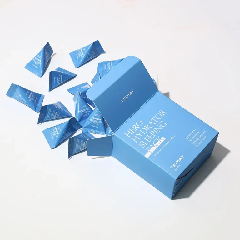 Drėkinanti Naktinė Veido Kaukė su Beta Gliukanu TRIMAY Hero Hydrator Sleeping Pack, 1 vnt.