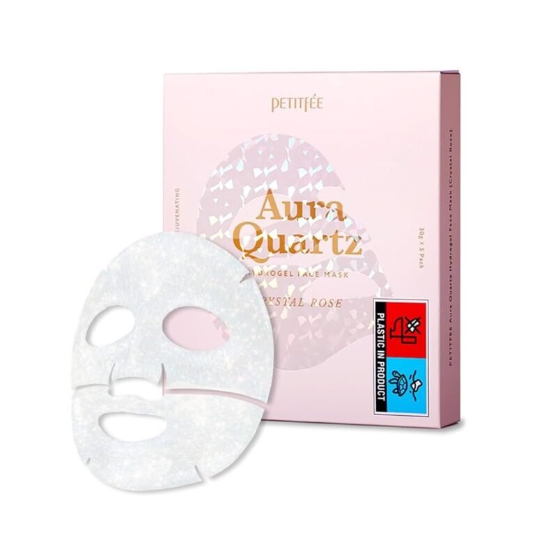 Prabangi Hidrogelinė Veido Kaukė Petitfee Aura Quartz Hydrogel Face Mask, 32 g