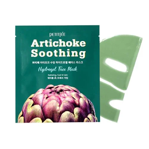 Hidrogelinė Veido Kaukė Petitfee Artichoke Soothing Hydrogel, 32 g