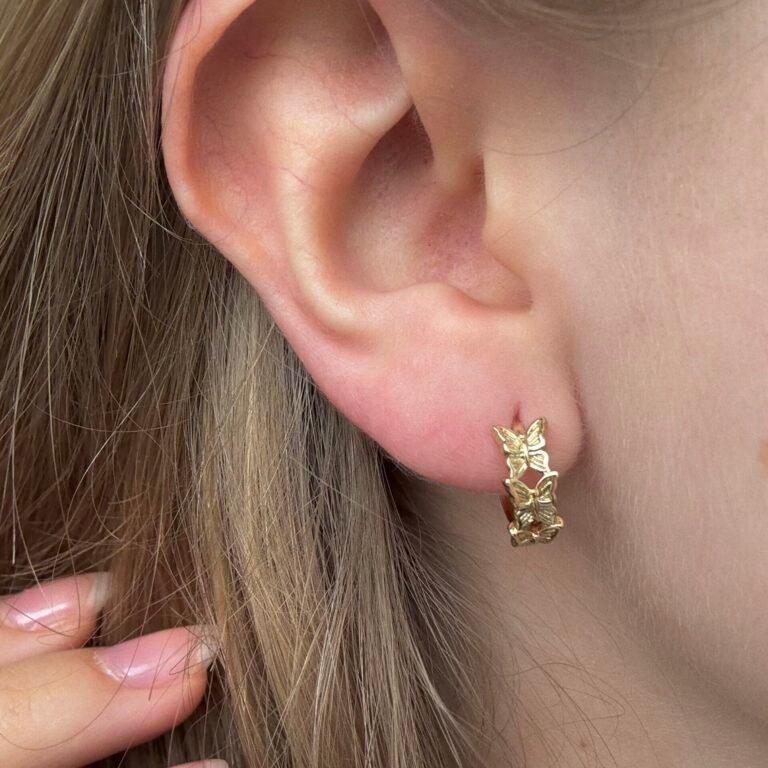 Nerūdijančio plieno auskarai Nr. 44668