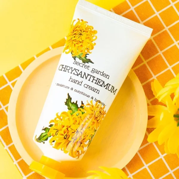 Rankų Kremas su chrizantemos Ekstraktu Jigott Secret Garden Chrysanthemum Hand Cream, 100ml