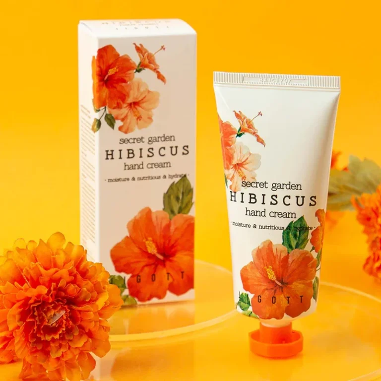 Rankų Kremas su kinrožės Ekstraktu Jigott Secret Garden Hibiscus Hand Cream, 100ml
