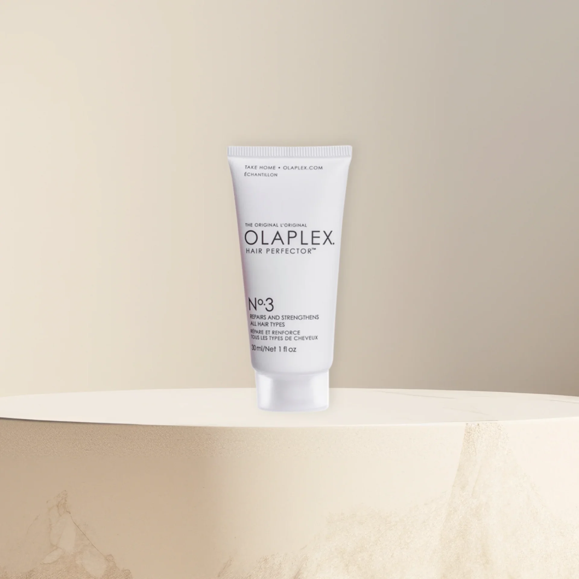 OLAPLEX NO.3 HAIR PERFECTOR® plaukų atkuriamoji priemonė OLAPLEX NO.3 HAIR PERFECTOR® plaukų atkuriamoji priemonė