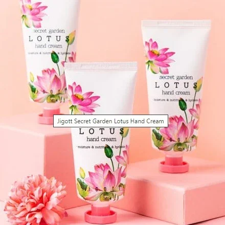 Rankų Kremas su lotoso Ekstraktu Jigott Secret Garden Lotus Hand Cream, 100ml