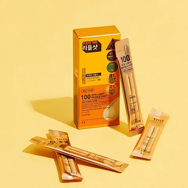 VT Cosmetics aktyvus šviesinantis serumas su mikroadatėlėmis Vita‑Light Reedle Shot 100 (2 ml)