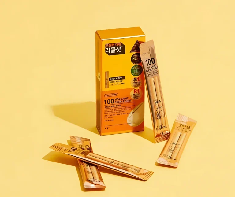 VT Cosmetics aktyvus šviesinantis serumas su mikroadatėlėmis Vita‑Light Reedle Shot 100 (2 ml)