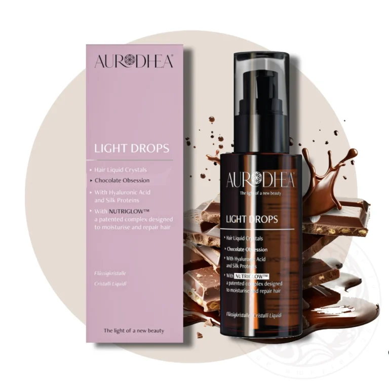 Skysti plaukų kristalai LIGHT DROPS Hair Liquid Crystals - 'Chocolate Obsession', 50 ml