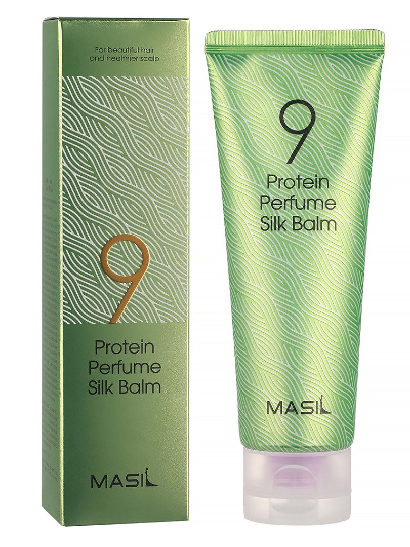 Atstatantis nenuplaunamas balzamas su proteinais Masil 9 Protein Perfume Silk Balm, 120 ml apsauga nuo karščio Atstatantis nenuplaunamas balzamas su proteinais Masil 9 Protein Perfume Silk Balm, 120 ml apsauga nuo karščio