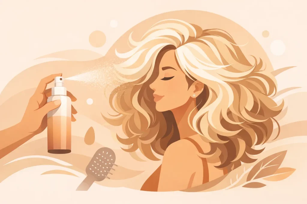 Nenuplaunama priemonė pūstiems plaukams