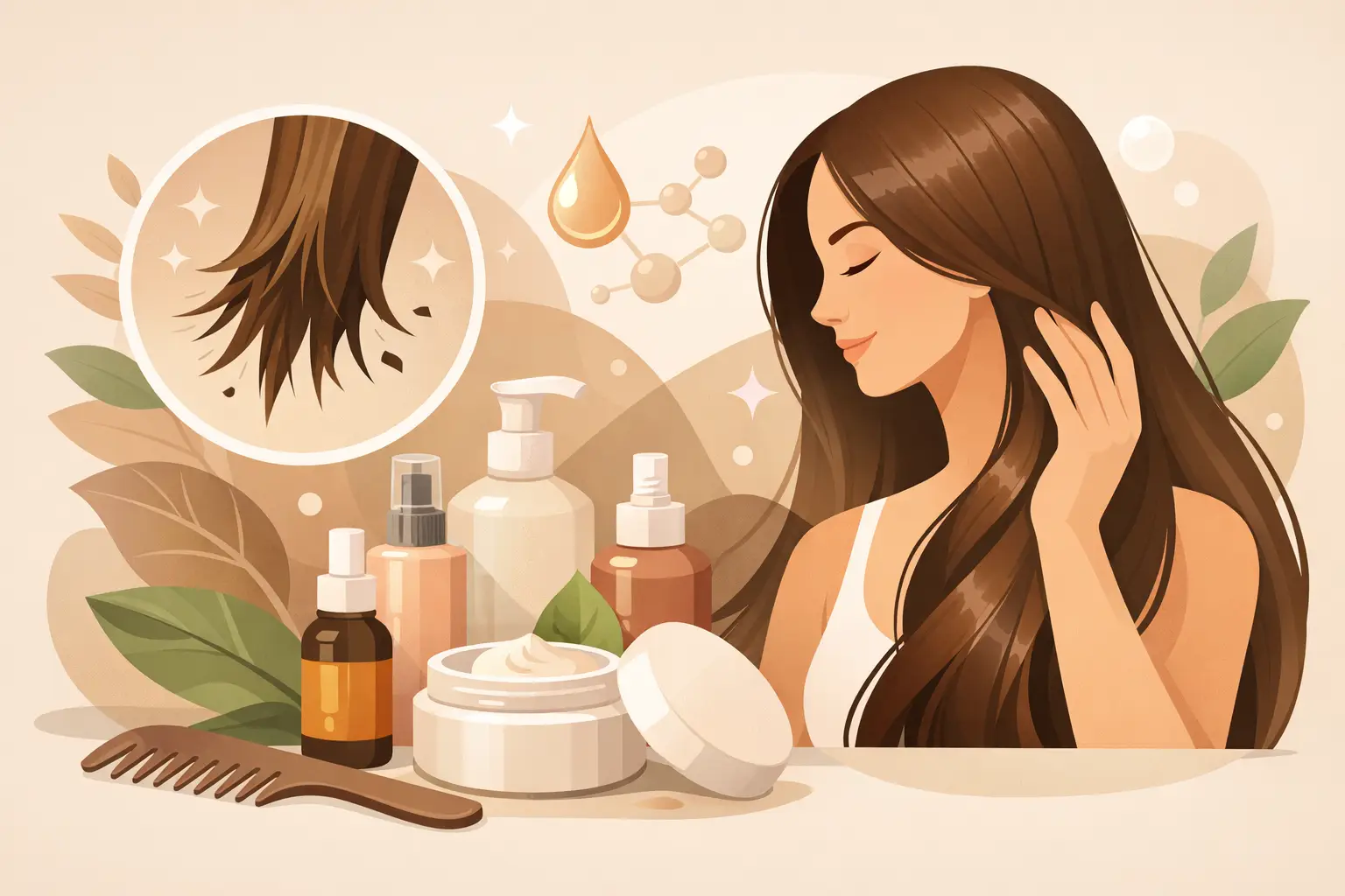 Priemonės lūžinėjantiems plaukams: kas veikia