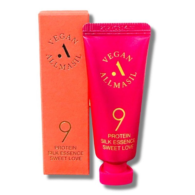 ALLMASIL plaukų balzamas 9 Protein Silk Essence SWEET LOVE 20 ml