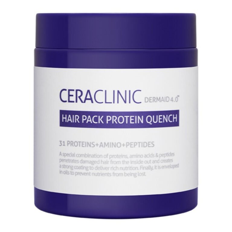 CERACLINIC Dermaid 4.0 plaukų kaukė Hair Pack Protein Quench su proteinų kompleksu, 250 ml