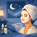 Drėkinanti veido kaukė nakčiai: kada verta?