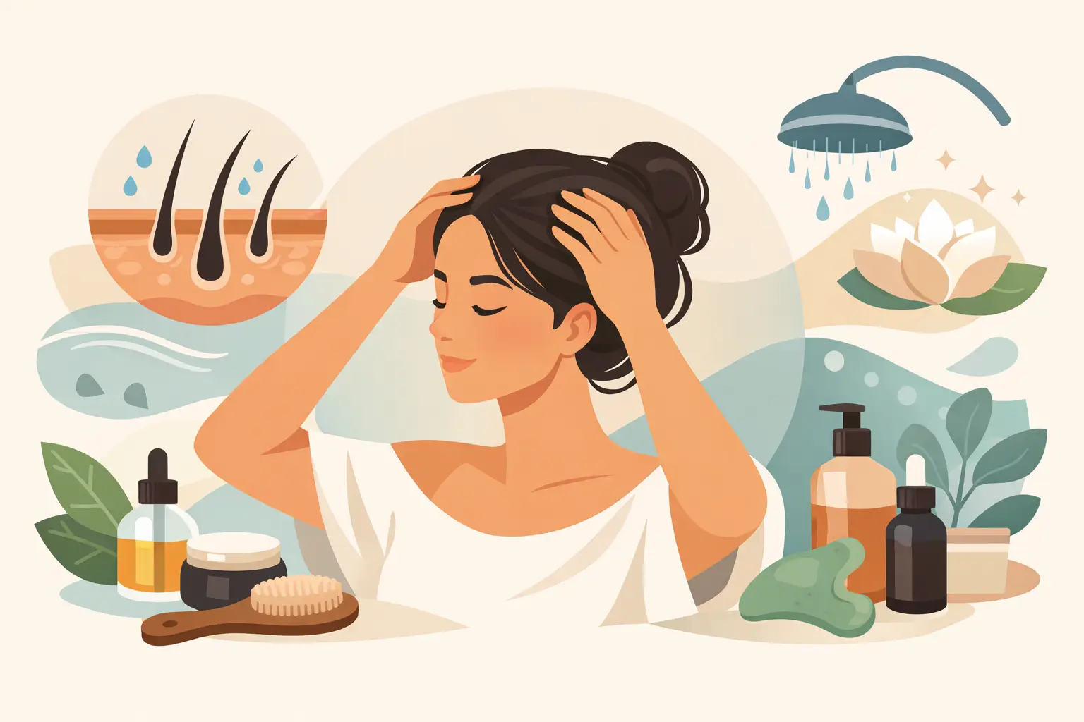 Galvos odos priežiūros gidas namų rutinai