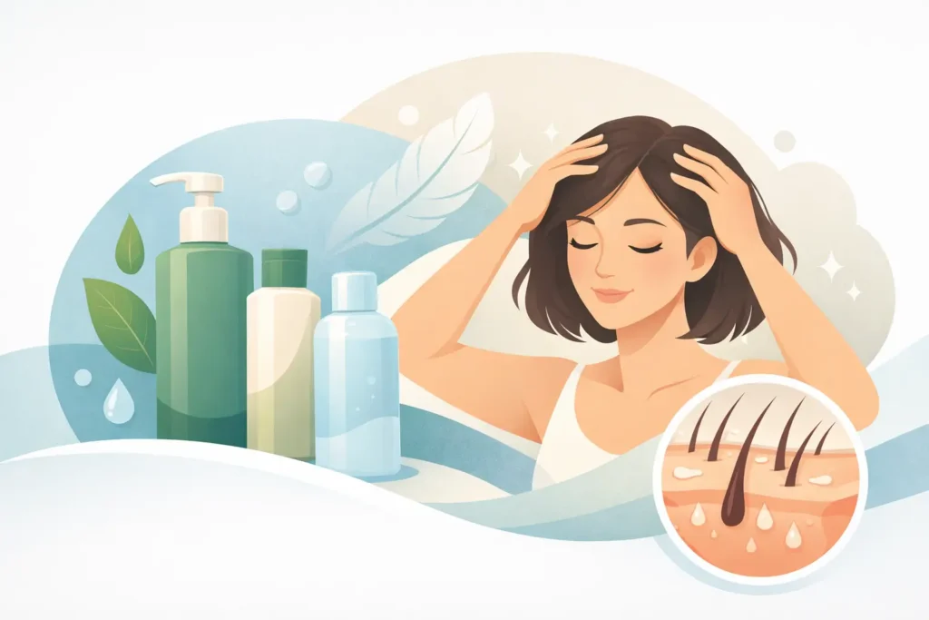 Geriausi šampūnai jautriai galvos odai
