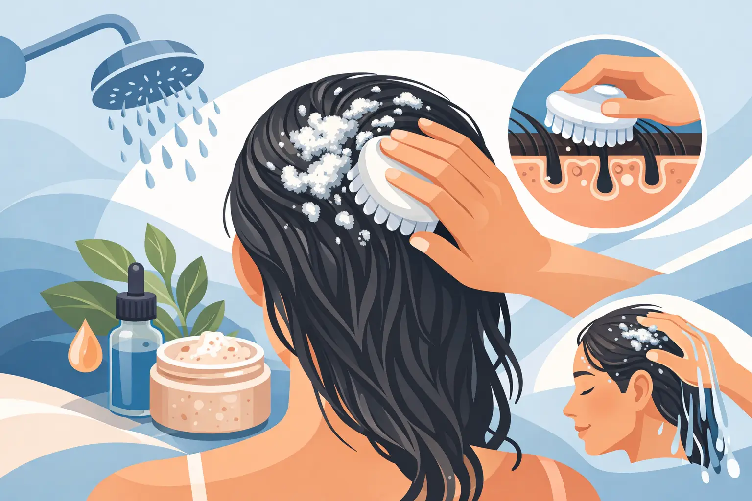 Kaip naudoti galvos odos šveitiklį teisingai