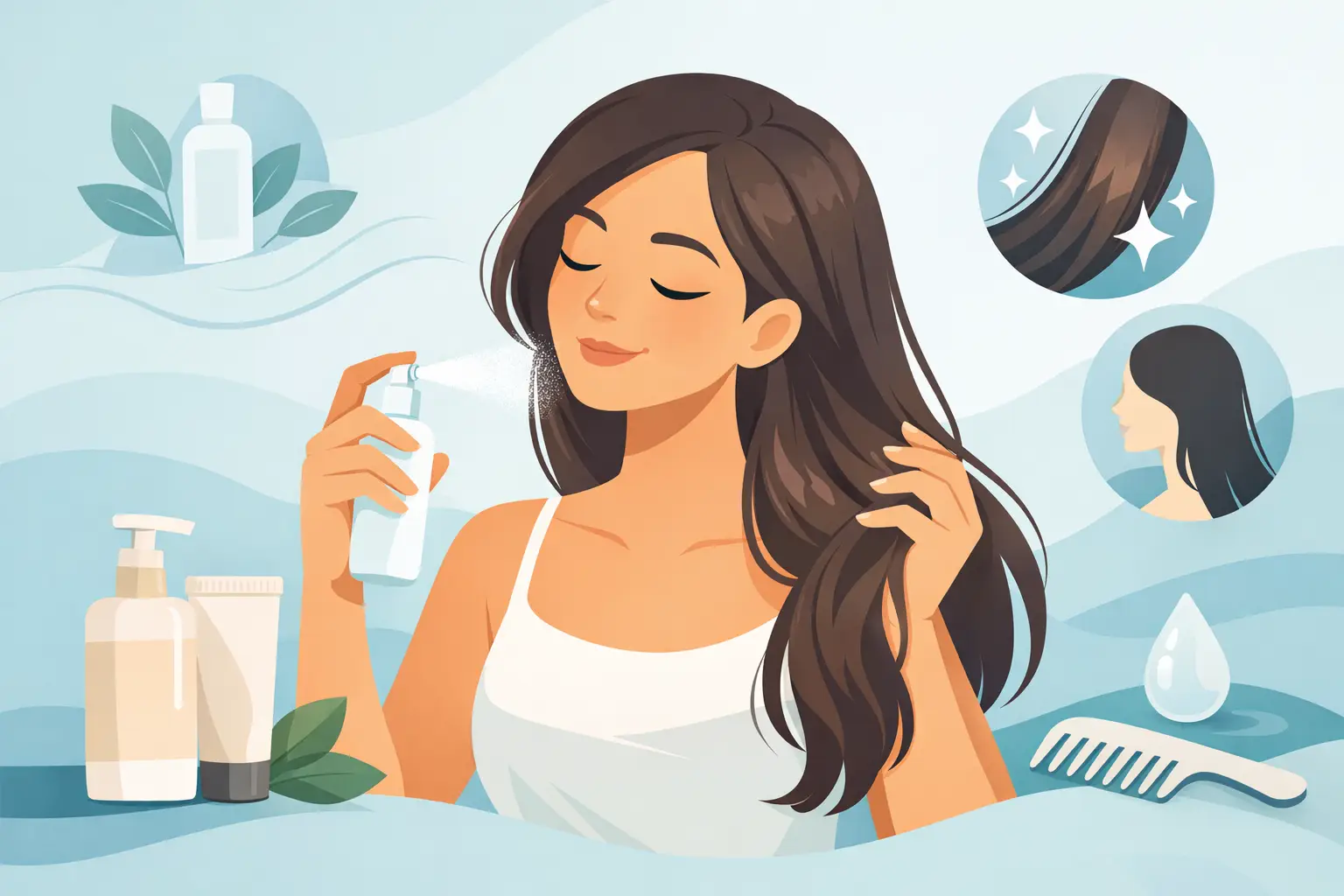 Kaip naudoti nenuplaunamą kondicionierių