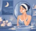 K-beauty vakarinės rutinos pavyzdys namuose