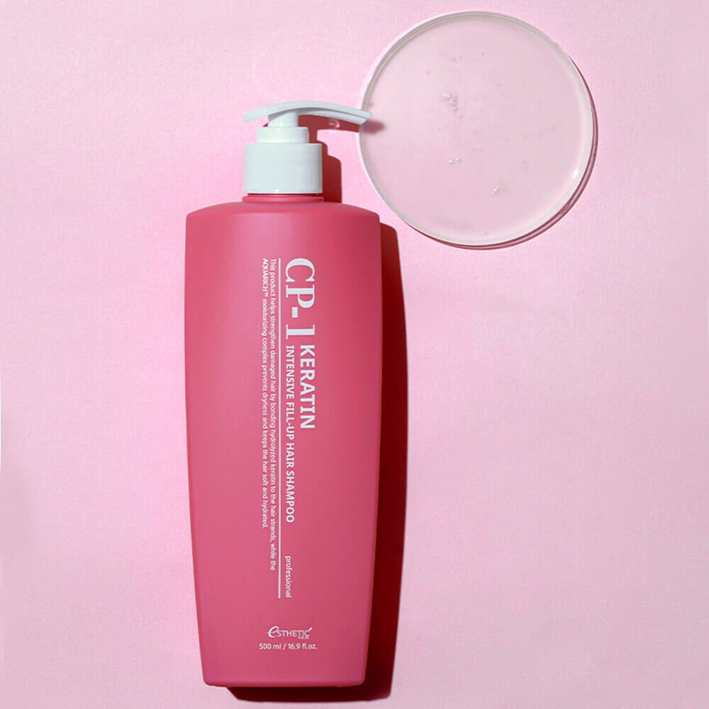 CP-1 Atkuriamasis keratino šampūnas pažeistiems plaukams Keratin Intensive Fill-Up Shampoo, 500 ml